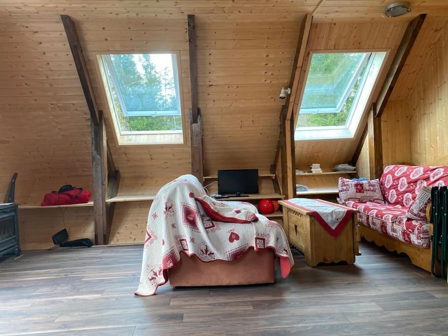 Chalet Cosy, Belle Vue, Dans Le Massif Du Vercors Lans-en-Vercors Exterior foto