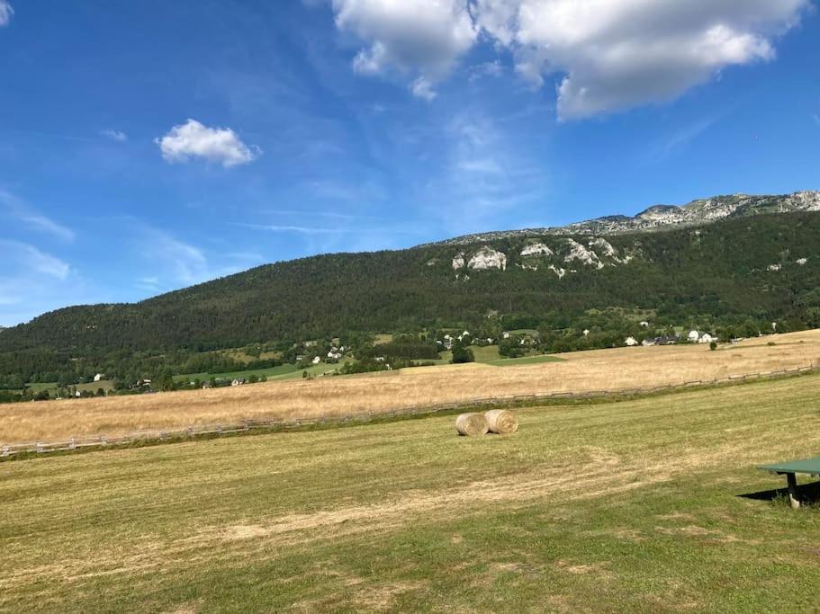 Chalet Cosy, Belle Vue, Dans Le Massif Du Vercors Lans-en-Vercors Exterior foto