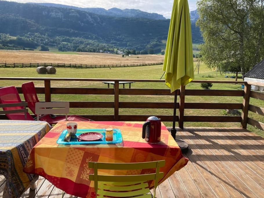 Chalet Cosy, Belle Vue, Dans Le Massif Du Vercors Lans-en-Vercors Exterior foto